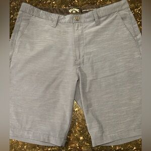 Quiksilver Amphibians Surf Hybrid Gray Board Shorts Mens-Size 34